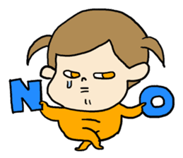 Bunches girl sticker new sticker #10974772