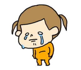 Bunches girl sticker new sticker #10974775