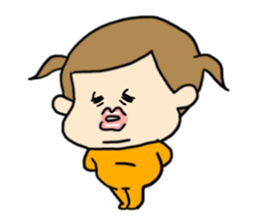 Bunches girl sticker new sticker #10974776