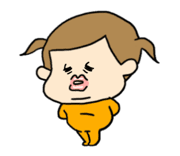 Bunches girl sticker new sticker #10974776