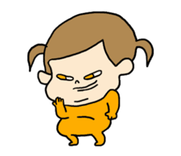 Bunches girl sticker new sticker #10974779