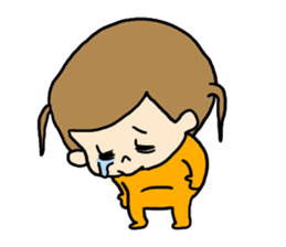 Bunches girl sticker new sticker #10974783