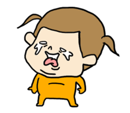 Bunches girl sticker new sticker #10974784