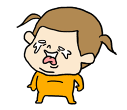 Bunches girl sticker new sticker #10974784