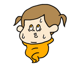 Bunches girl sticker new sticker #10974785