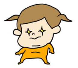 Bunches girl sticker new sticker #10974787