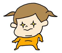 Bunches girl sticker new sticker #10974787