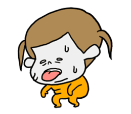 Bunches girl sticker new sticker #10974788