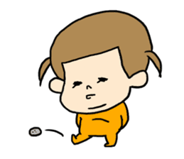 Bunches girl sticker new sticker #10974789