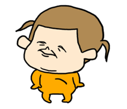 Bunches girl sticker new sticker #10974790