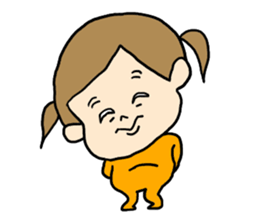 Bunches girl sticker new sticker #10974794