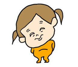 Bunches girl sticker new sticker #10974794