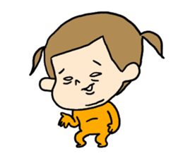 Bunches girl sticker new sticker #10974797