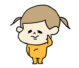 Bunches girl sticker new sticker #10974799