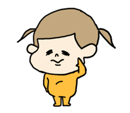 Bunches girl sticker new sticker #10974799