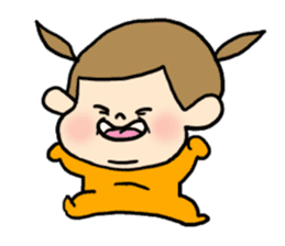 Bunches girl sticker new sticker #10974800