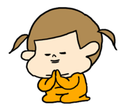 Bunches girl sticker new sticker #10974802