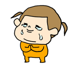 Bunches girl sticker new sticker #10974805