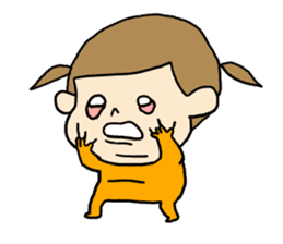 Bunches girl sticker new sticker #10974806