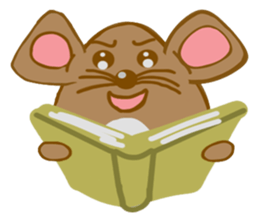 A Little Brown Onigiri-Rats sticker #10975081