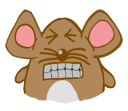 A Little Brown Onigiri-Rats sticker #10975083