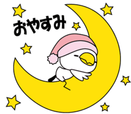 Birds convey the feelings sticker #10975369