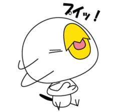 Birds convey the feelings sticker #10975375