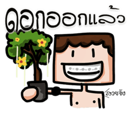 FLAT FACE THAI sticker #10976248