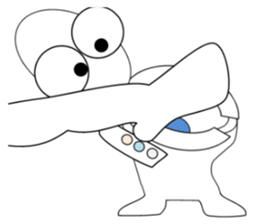 Japanese style restroom 7 sticker #10976325