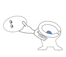 Japanese style restroom 7 sticker #10976326