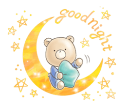 Cute bear and rabbit 7 by Torataro sticker #10976372