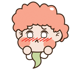 Broccoli kids sticker #10976502