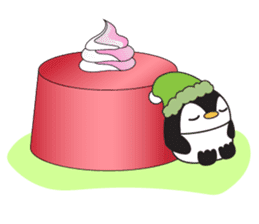 Penguins - Time for sweets! sticker #10977693