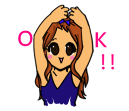 girls kawaii sticker #10978123