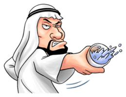 Handsome Uncle from Middle East sticker #10978217