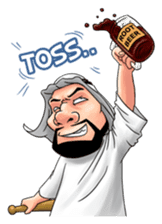 Handsome Uncle from Middle East sticker #10978218