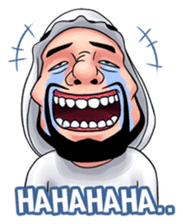 Handsome Uncle from Middle East sticker #10978242