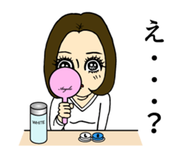 A Kawaii fairy of eyelash by Angelic sticker #10978580