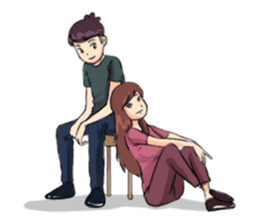 Romantic Moments 3 sticker #10978647