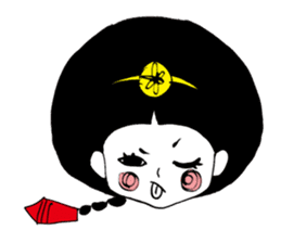 Kong and sunglasses rabbit. sticker #10978656