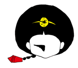 Kong and sunglasses rabbit. sticker #10978657