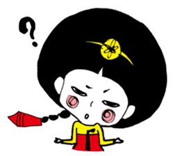 Kong and sunglasses rabbit. sticker #10978661