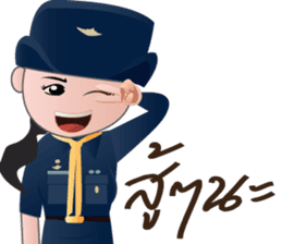 Thai Air Force Soldier 2 sticker #10978954