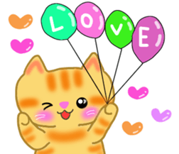 cute cute cats sticker #10979121