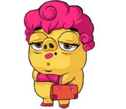 Cutie Piggy!! sticker #10979409