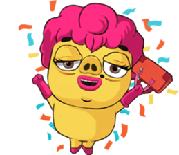 Cutie Piggy!! sticker #10979412