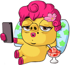 Cutie Piggy!! sticker #10979413