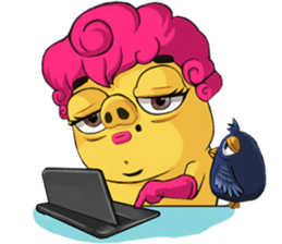 Cutie Piggy!! sticker #10979416