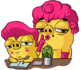 Cutie Piggy!! sticker #10979426