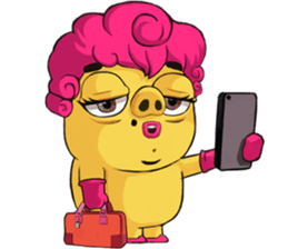 Cutie Piggy!! sticker #10979437